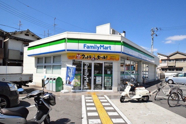 コンビニ　ファミリーマート　東大阪大蓮南四丁目（コンビニ）まで343m