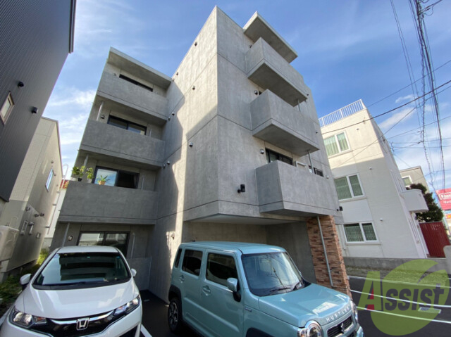 建物外観　札幌市豊平区平岸三条「仮）平岸３－１４新築」