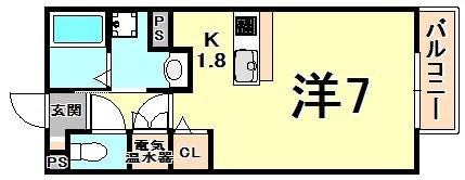 メゾン・クレールの間取り写真