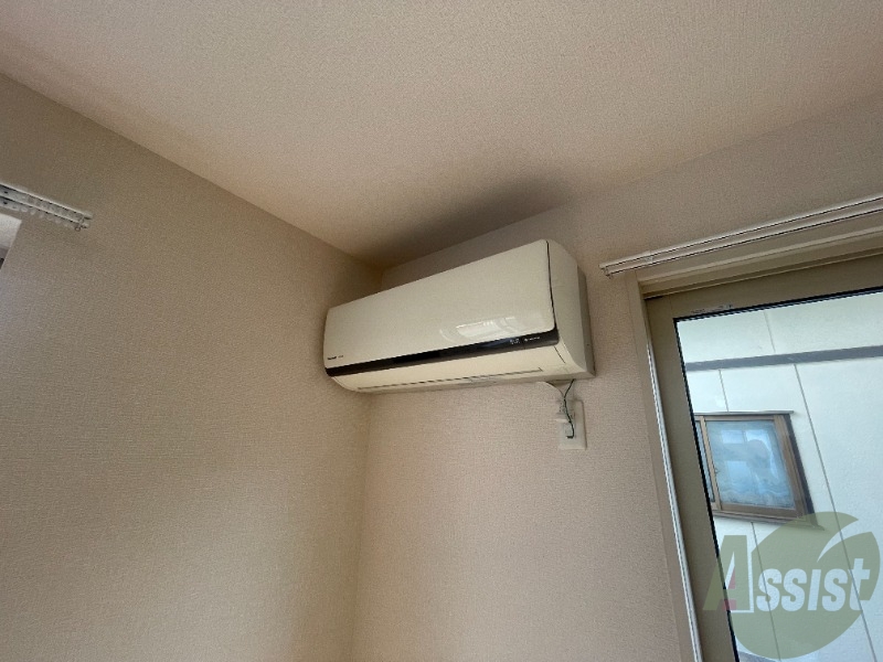 その他設備　エアコンはもちろん有りますよ。夏や冬もバッチリです。