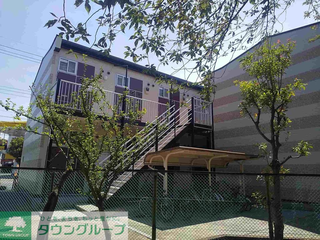 眺望　駐輪場
