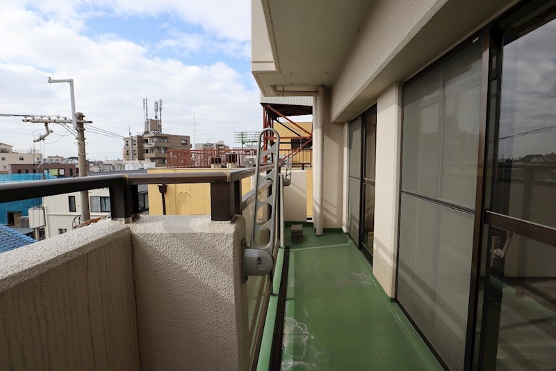 バルコニー　※同タイプの間取りのお写真となります。