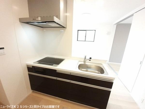 近鉄南大阪線 河内松原駅 徒歩31分 2階建 新築のキッチン写真