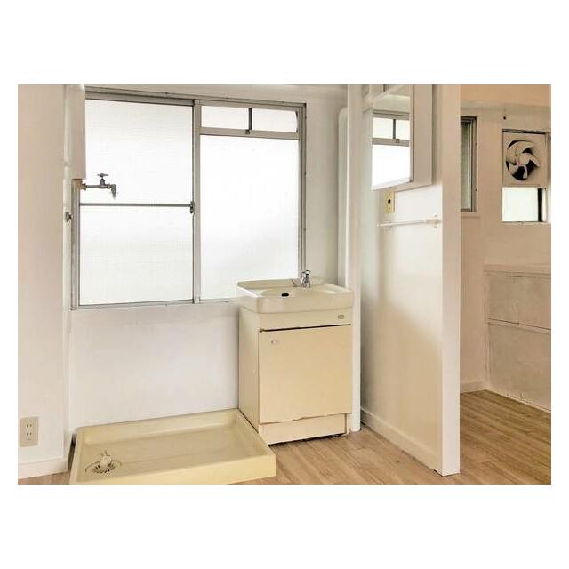 洗面設備　ビレッジハウスの同一物件・同一タイプの間取りの写真です