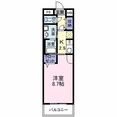 アロースIIの間取り写真