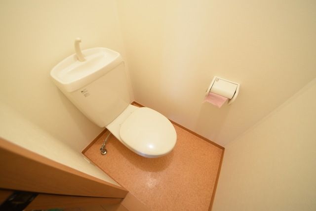 ＪＲ南武線 矢川駅 徒歩3分 3階建 築22年のトイレ写真