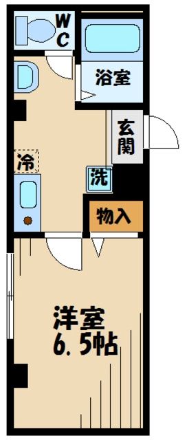 ＪＲ南武線 矢川駅 徒歩3分 3階建 築22年の間取り写真