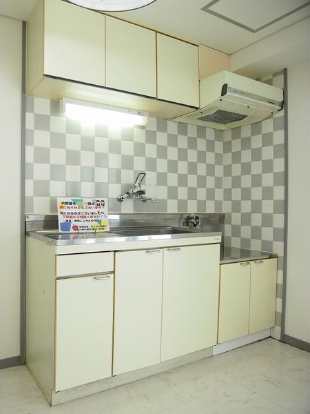 地下鉄東西線 ひばりが丘駅 徒歩8分 3階建 築39年のキッチン写真