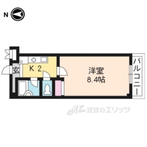 グランブルーの間取り写真