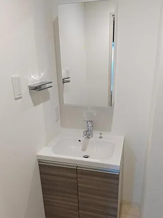 洗面設備　別タイプ部屋　参考写真です