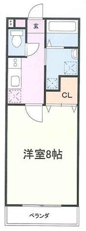 ＪＲ横浜線 新横浜駅 徒歩4分 2階建 築22年の間取り写真