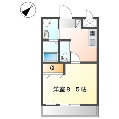 フルール宝殿の間取り写真