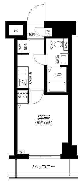 GENOVIAお花茶屋IIskygardenの間取り写真