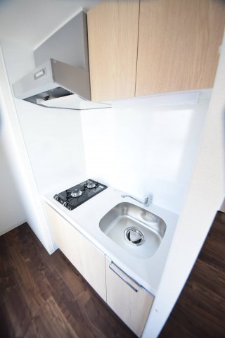 キッチン　スプランディッド難波元町DUE　2口ガスシステムキッチン
