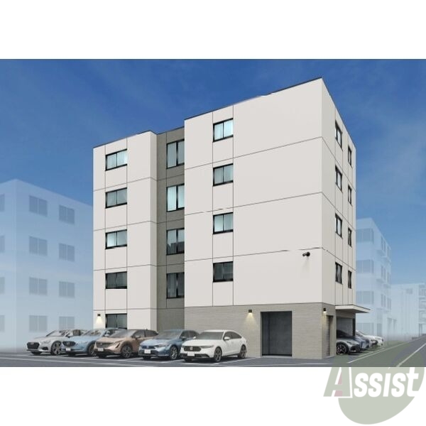 建物外観　完成予想図　北十六条東「仮）ＳＥＮＮＡ北１６東１０ＭＳ」