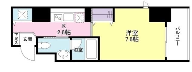 都営浅草線 浅草橋駅 徒歩3分 11階建 築13年の間取り写真