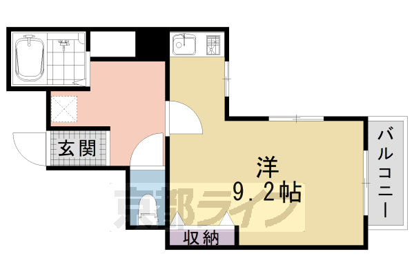 グランドパレス御池衣棚の間取り写真