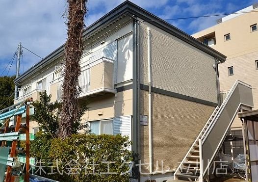 建物外観　柴崎体育館駅徒歩圏内です