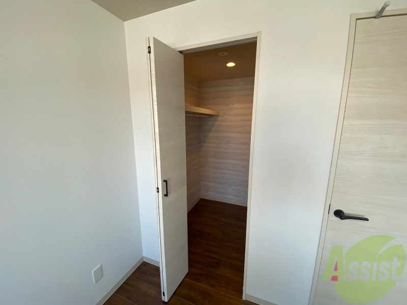収納　収納もバッチリあるのでお部屋が片付きますよ！