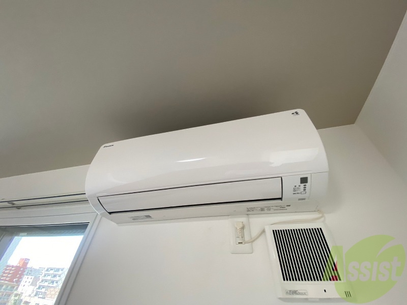 その他設備　エアコンがありますので夏でも快適に過ごせます！