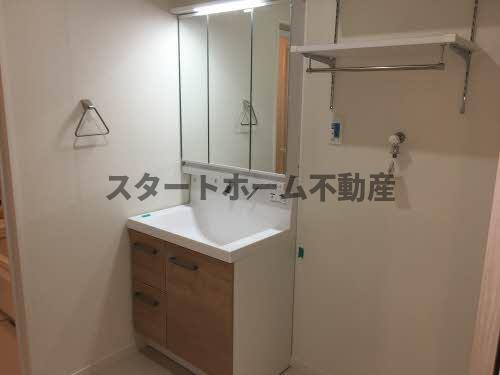 洗面設備　洗面所です