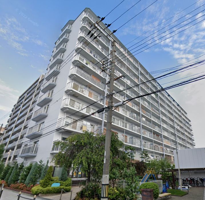 建物外観　中本公園スカイハイツ　外観