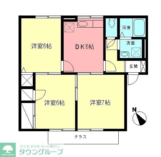 エミネンス弍番館の間取り写真