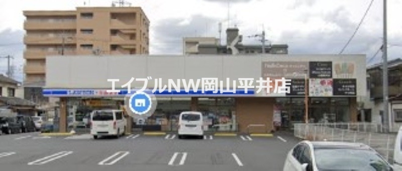 コンビニ　ローソン岡山福富中店（コンビニ）まで401m