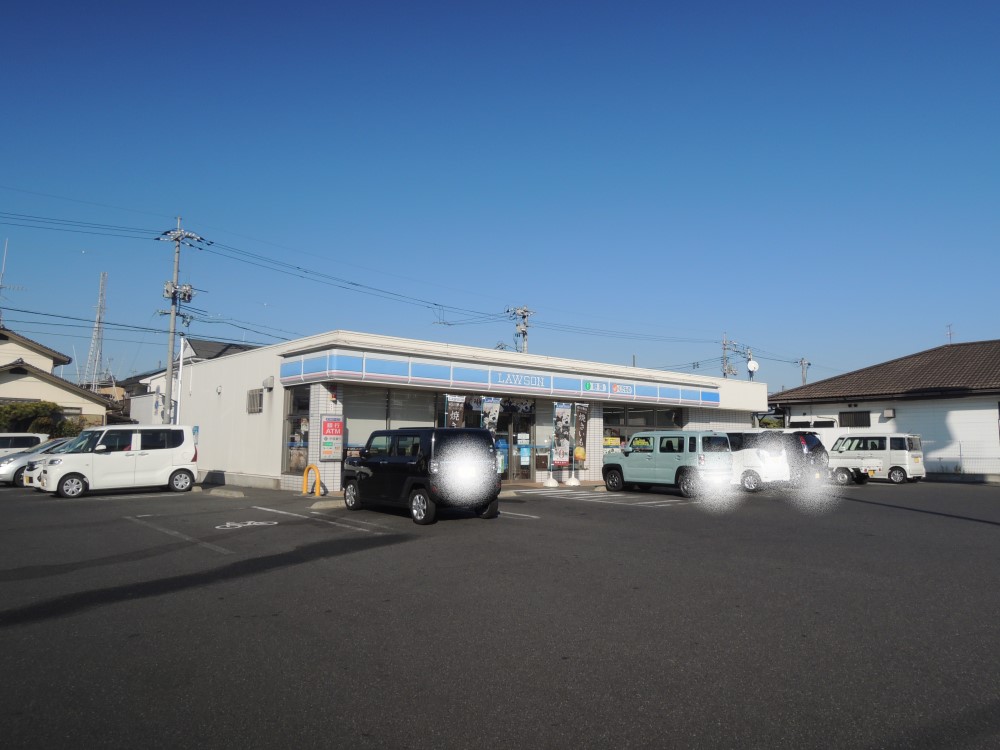 コンビニ　ローソン岡山あけぼの町店（コンビニ）まで464m