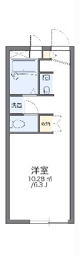 レオパレス南田園の間取り