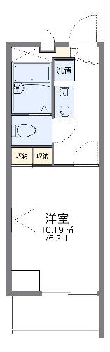 レオパレス糸田橋南の間取り