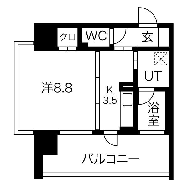 さくらHills　NAGOYA　WESTの間取り