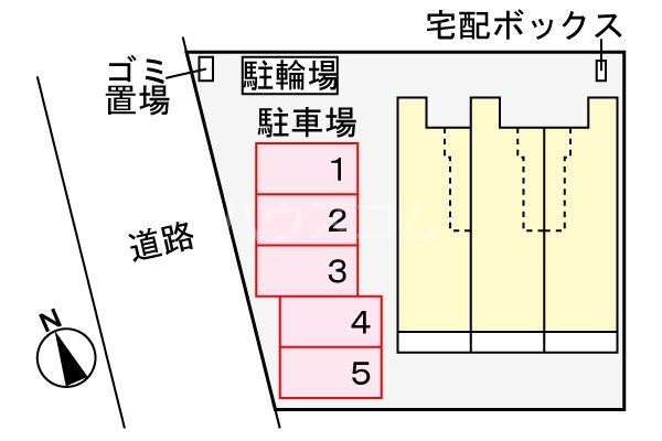 【清須市清洲のアパートのその他】