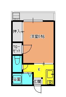 ハイツ青山の間取り