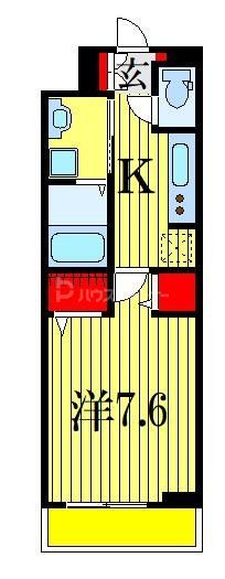 船橋市西船のアパートの間取り