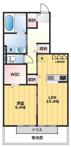 リベルタBの間取り