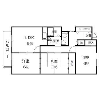 メモワールチエミの間取り