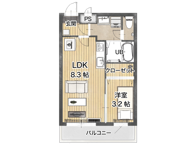 アネモスの間取り