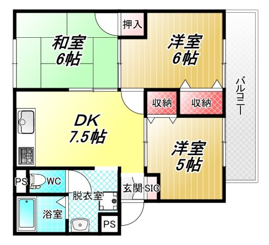 エスペランザの間取り