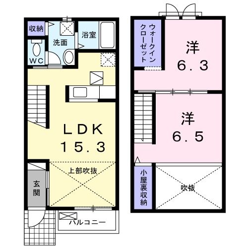 メゾン・ブリリアの間取り