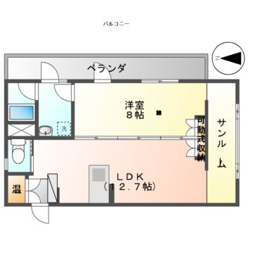 ビレッジ・ムーヴの間取り