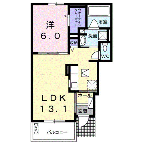 ベラルーチェの間取り