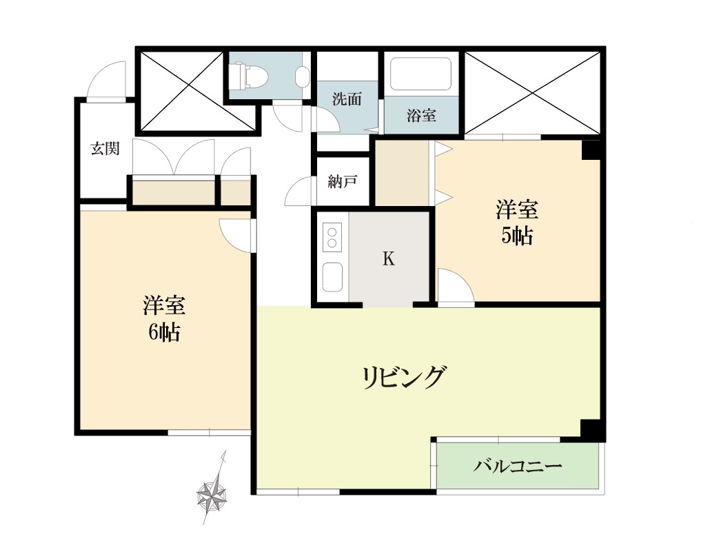 モンテプラザ麻布の間取り