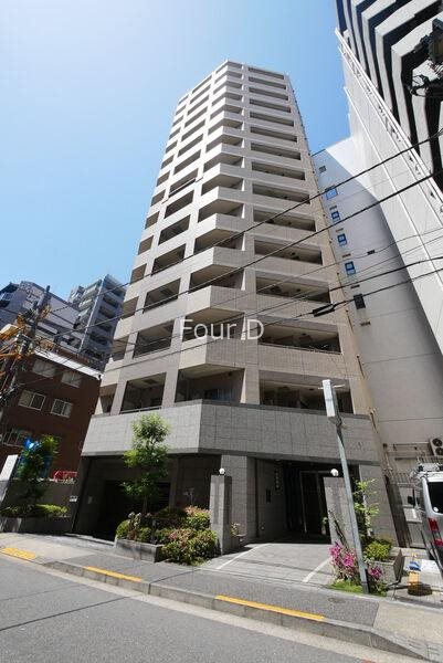 【パレステュディオ麻布EASTの建物外観】