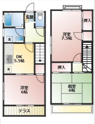 メゾンタカハシの間取り