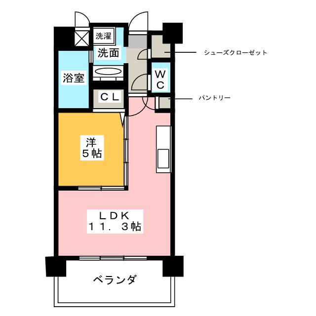 ＡＮＧＥＬＩＮＡの間取り