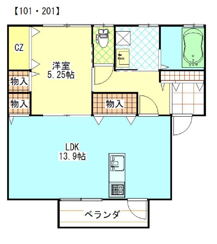 サンエイトIIの間取り