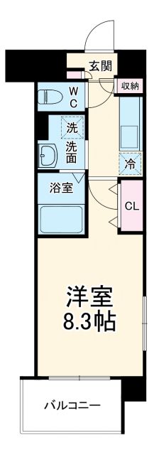 横須賀市久里浜のマンションの間取り