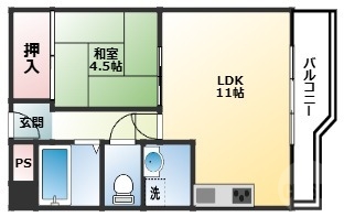 プラザ新大阪の間取り