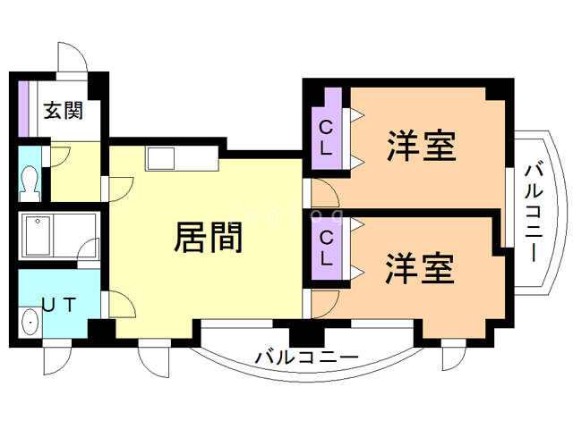 新川町ビルの間取り